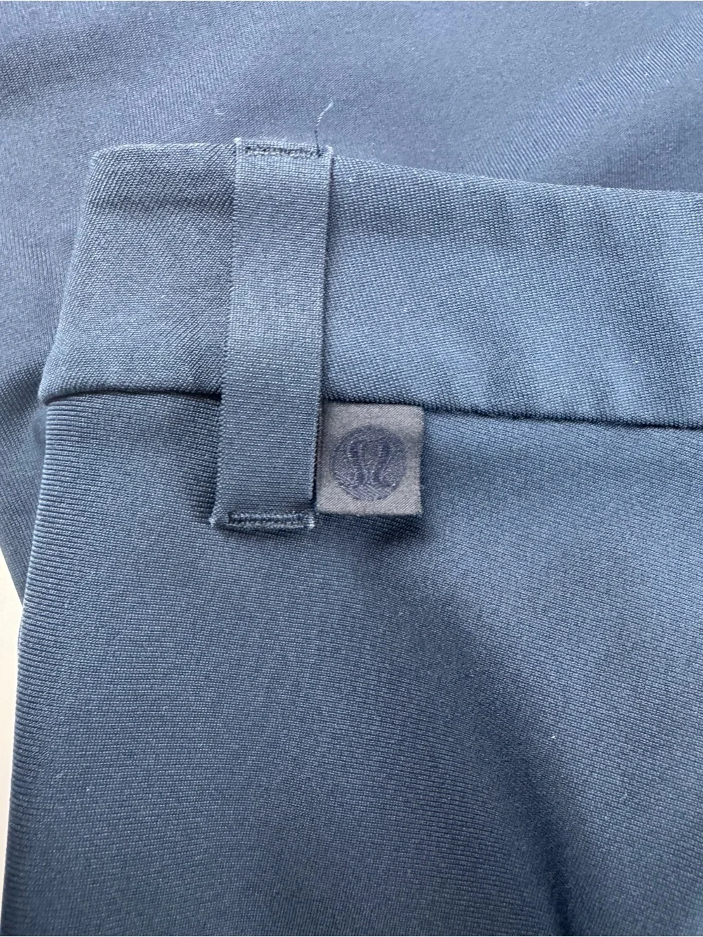 Lululemon Commission Classic-Fit Pants Warpstreme Navy Blue 46 X 31